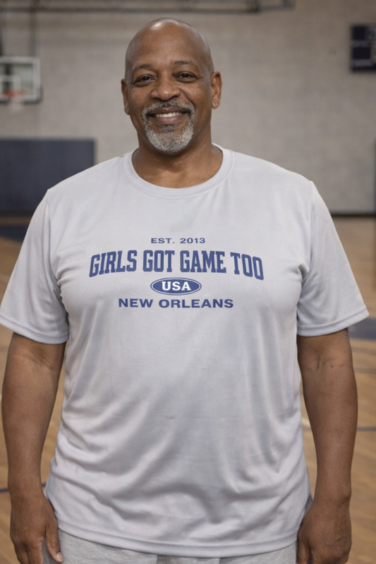 Girls Got Game Too – New Orleans Unisex Performance Tee